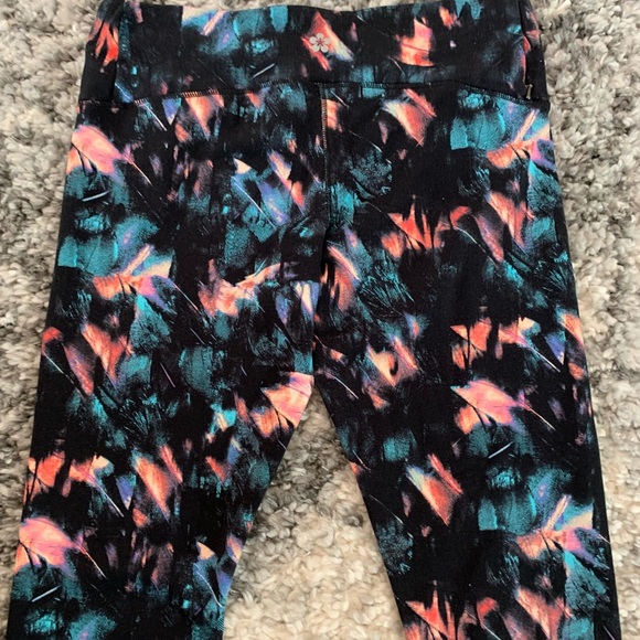 Tuff Athletics Workout Exercise Leggings Size Large - Picture 6 of 13